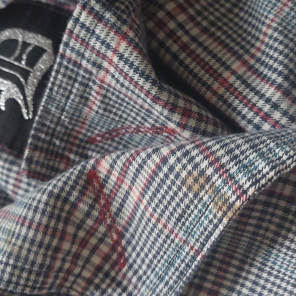 Plaid coat - Picture 9 of 9